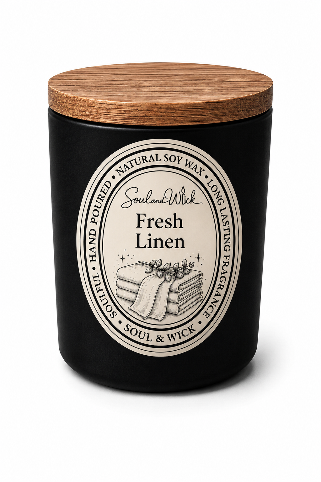Fresh Linen Soy Candle