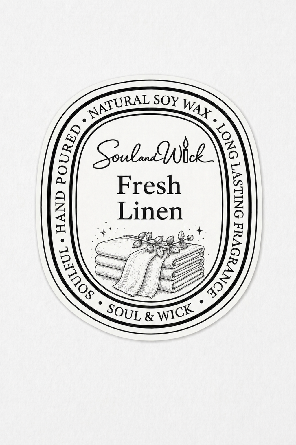 Fresh Linen Soy Candle