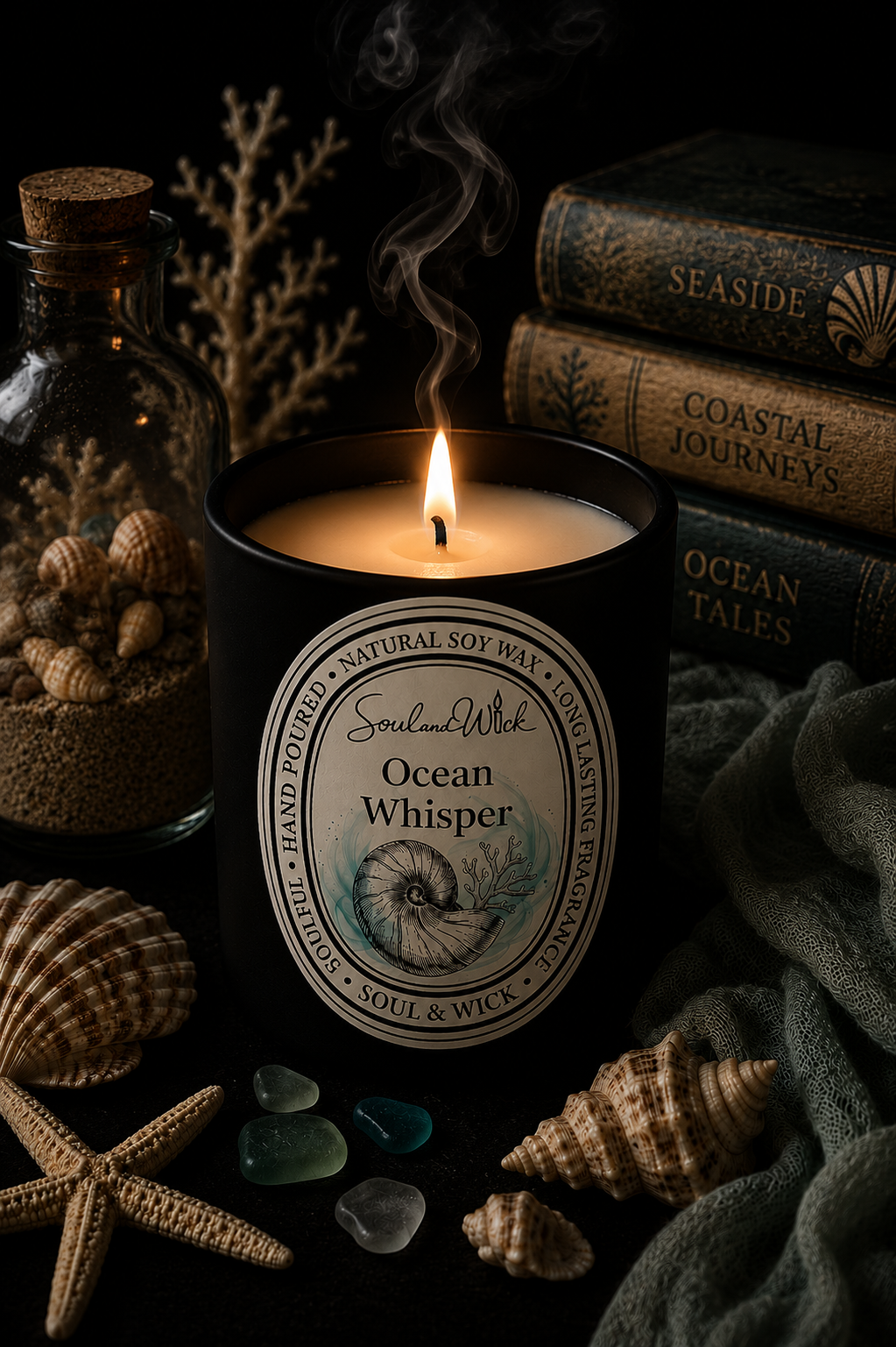 Ocean Whisper Soy Candle
