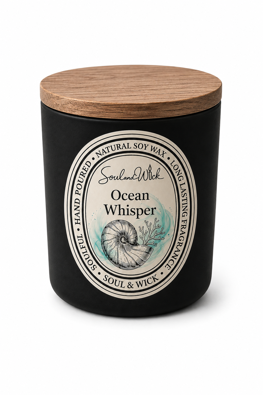 Ocean Whisper Soy Candle